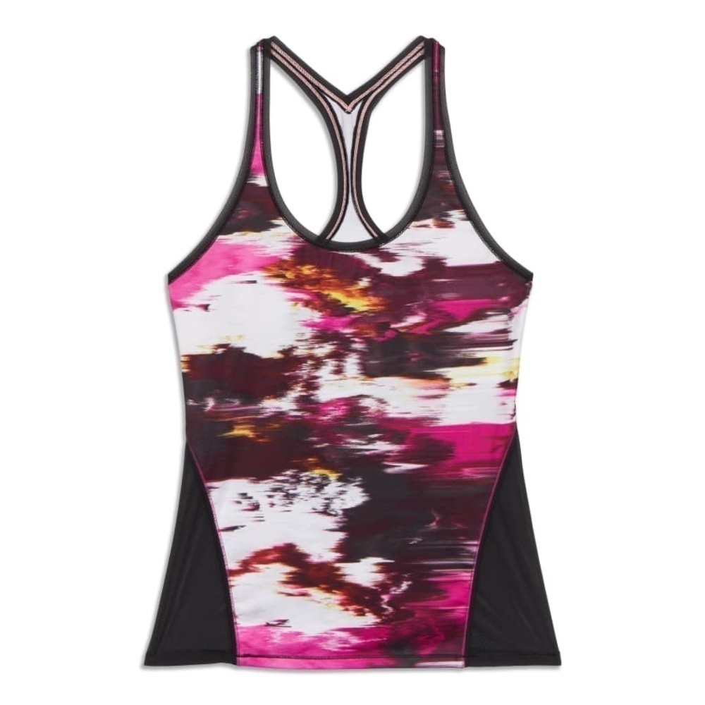 LULULEMON Racerback Tank Mesh Back Size 2 - Picture 1 of 9